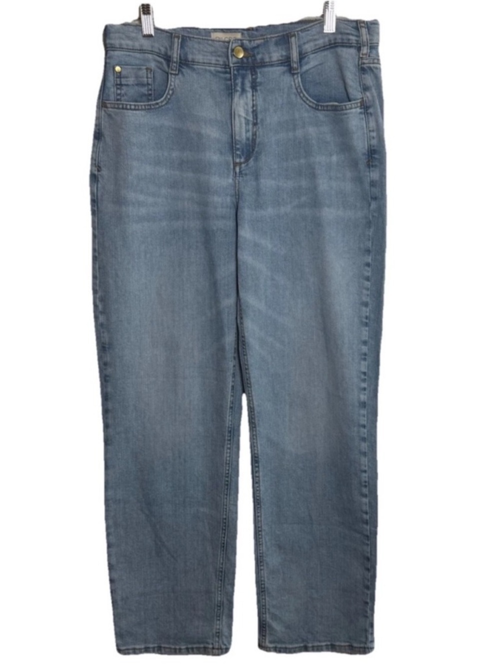 Pilcro Anthropologie Jeans 29 Light Wash Mid Rise Straight Leg Blue Denim Pants